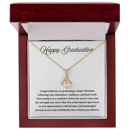Happy Graduation (Congratulations on Graduating) Alluring Beauty Necklace