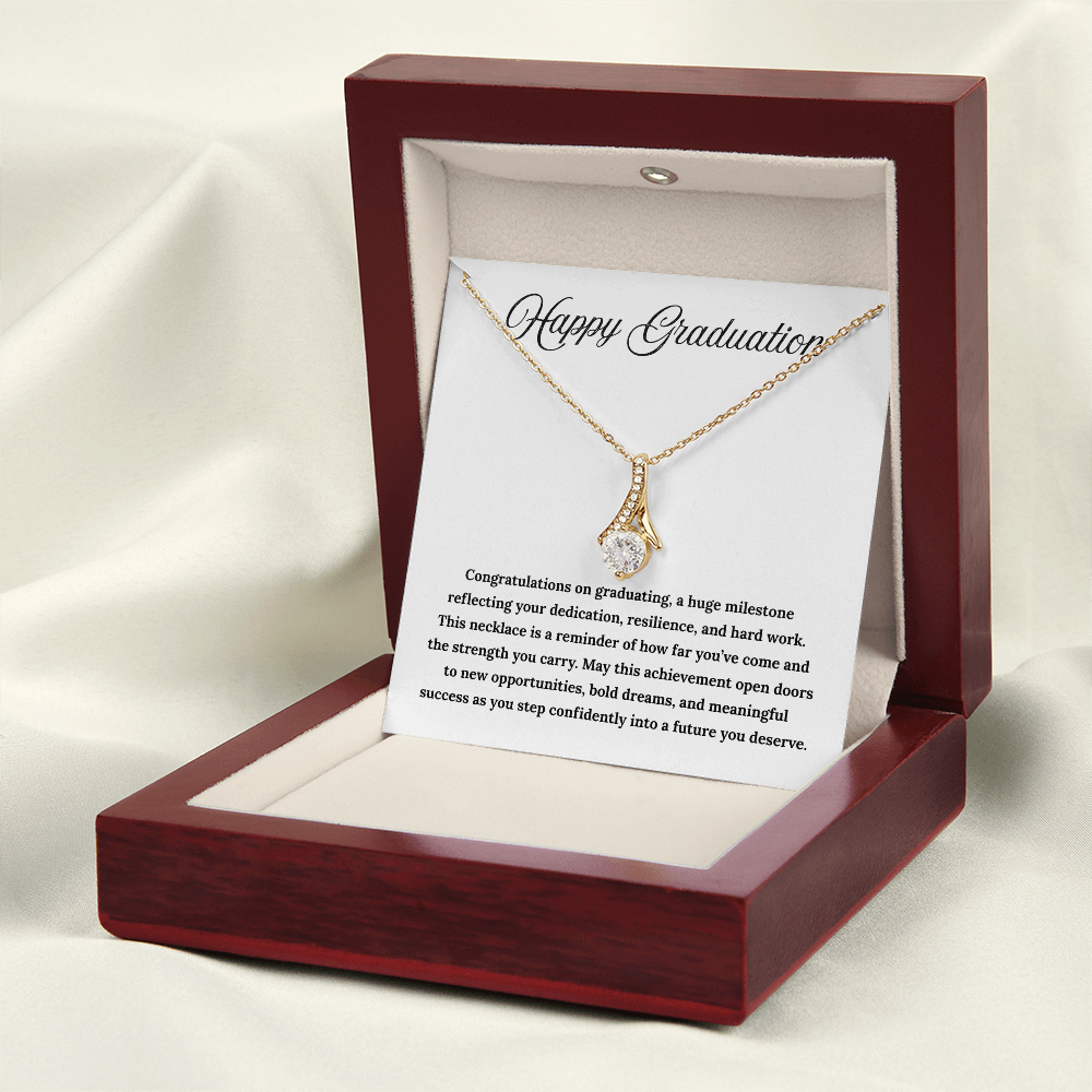 Happy Graduation (Congratulations on Graduating) Alluring Beauty Necklace