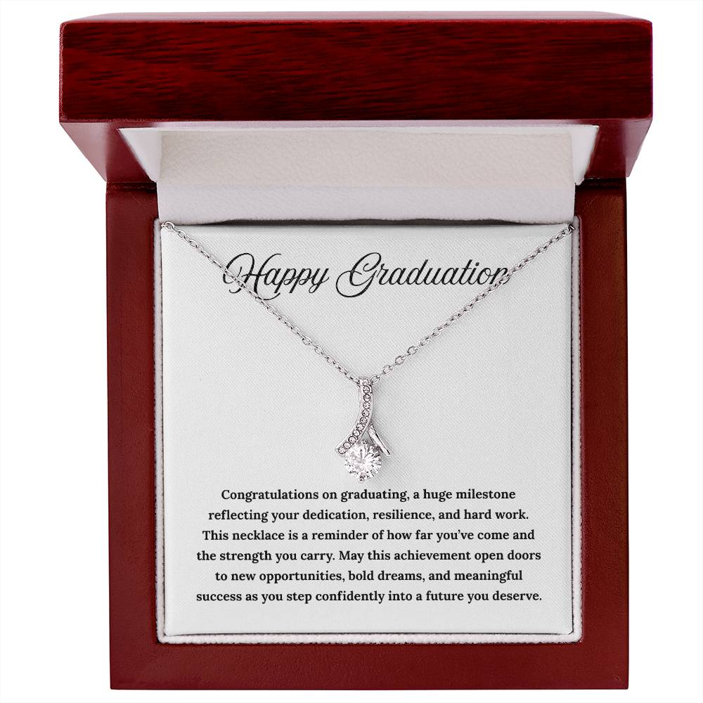 Happy Graduation (Congratulations on Graduating) Alluring Beauty Necklace