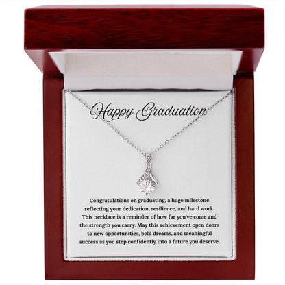 Happy Graduation (Congratulations on Graduating) Alluring Beauty Necklace