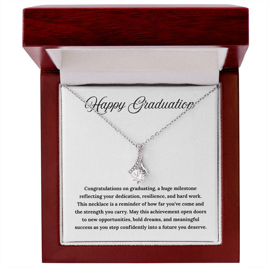 Happy Graduation (Congratulations on Graduating) Alluring Beauty Necklace