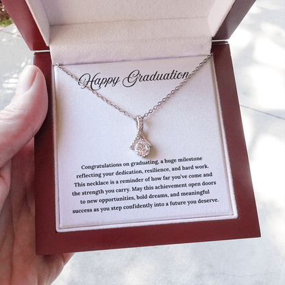 Happy Graduation (Congratulations on Graduating) Alluring Beauty Necklace