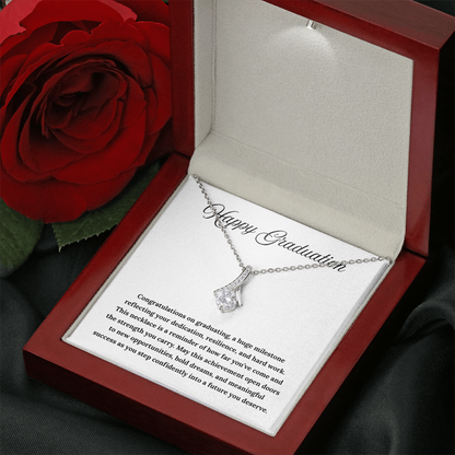 Happy Graduation (Congratulations on Graduating) Alluring Beauty Necklace
